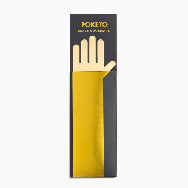 Brass Bookmark Hand