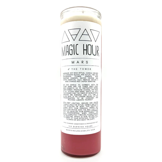 Mars / The Tower Ritual Candle