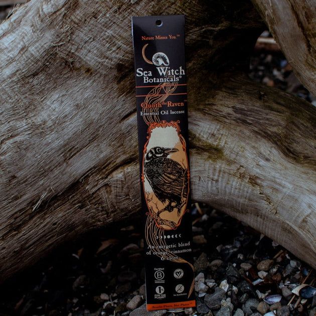 Quoth the Raven Incense – Seagrape Apothecary