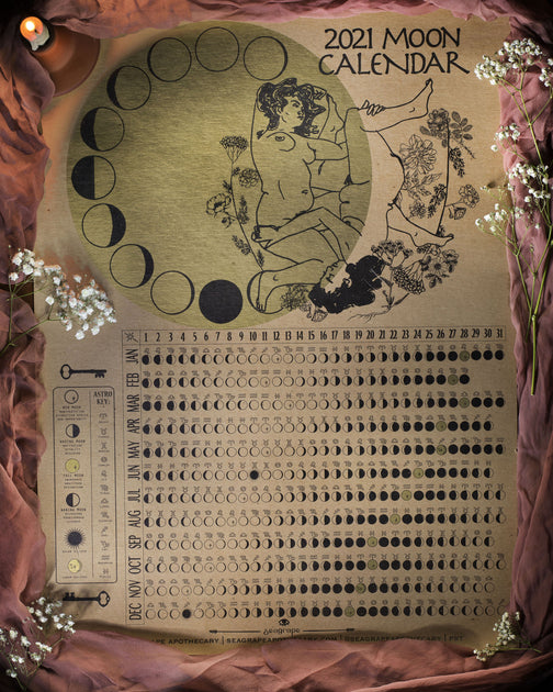 2024 Seagrape Lunar Calendar – Seagrape Apothecary