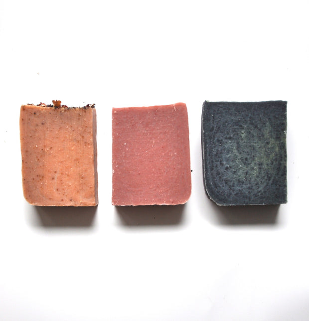 Set of 3 Detox Soap Bars