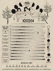2026 Seagrape Lunar Calendar *Preorder*