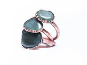Jade Crystal Ring