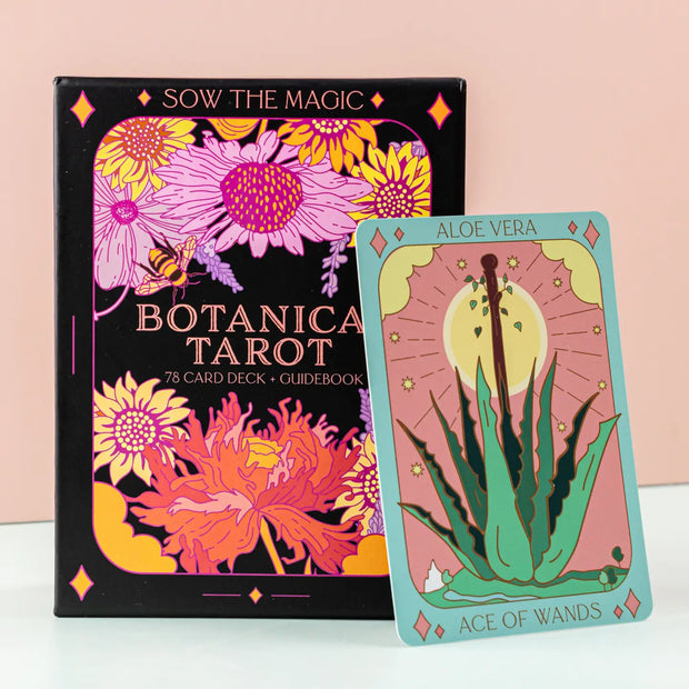 Botanical Tarot Deck + Guidebook