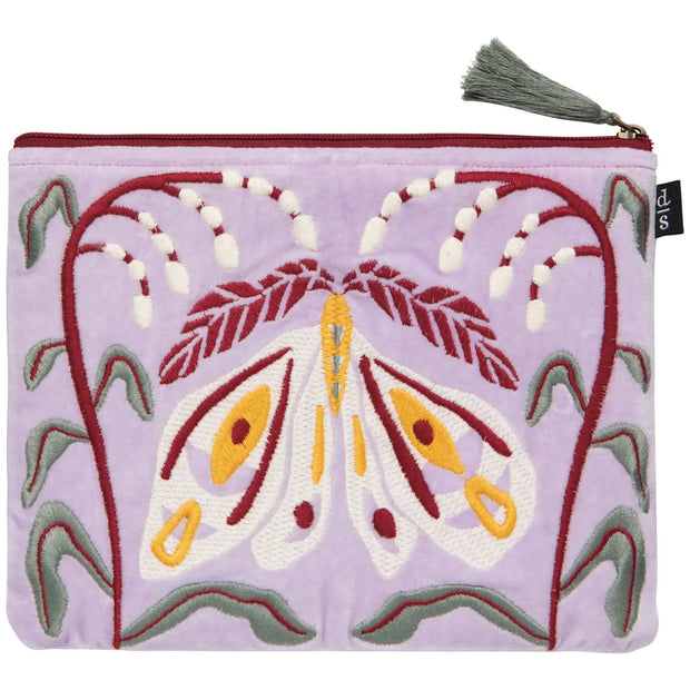 Nocturna Embroidered Pouch