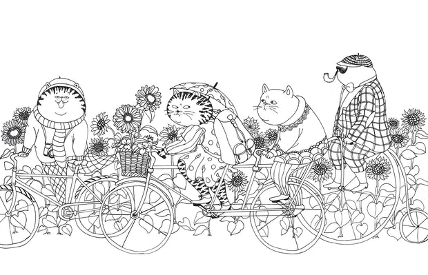 A Million Cats Coloring Book