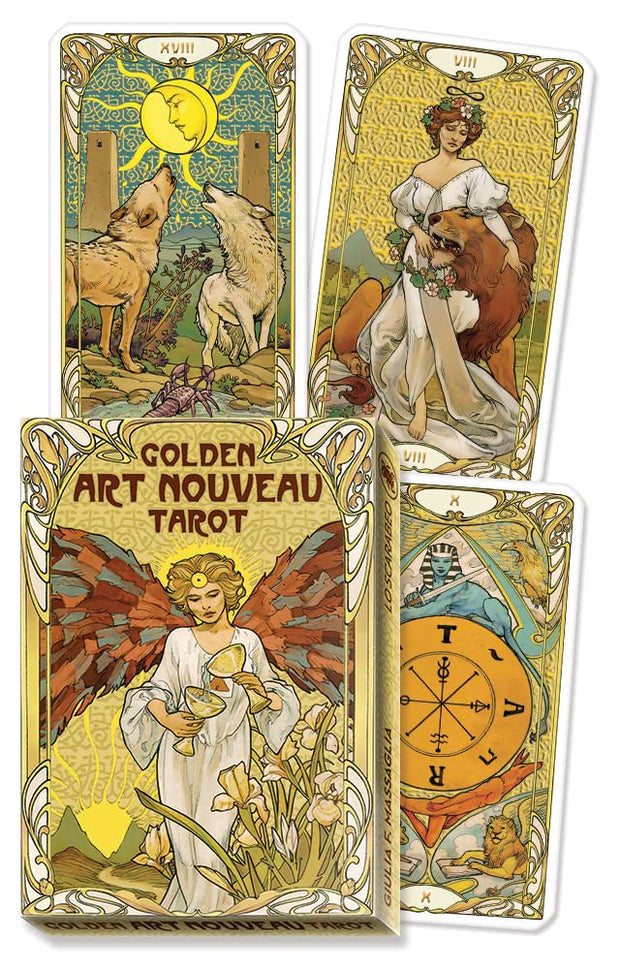 Golden Art Nouveau Grand Trumps