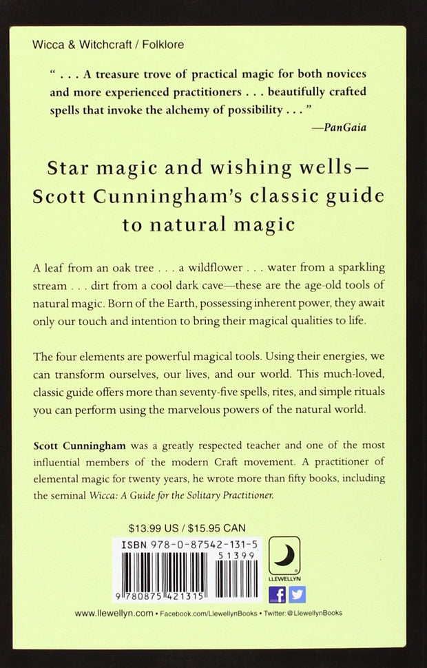 Earth, Air, Fire & Water: More Techniques of Natural Magic by Scott Cunningham