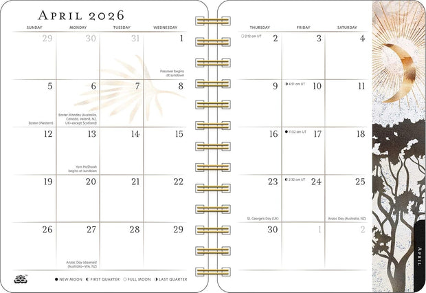 Year of the Witch 2026 Weekly Planner Calendar: Seasonal Intuitive Magick