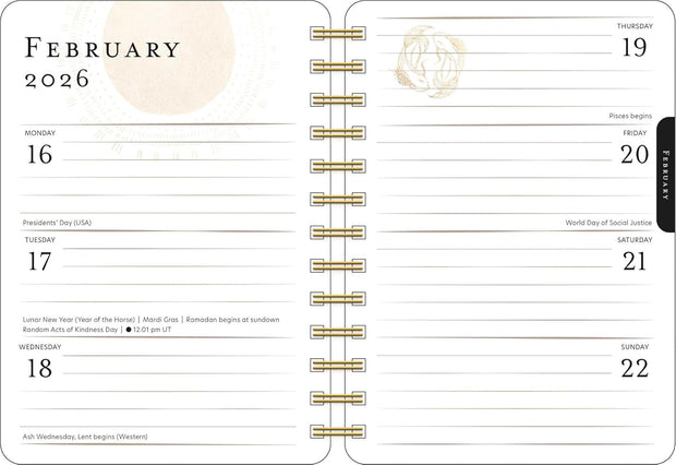 Year of the Witch 2026 Weekly Planner Calendar: Seasonal Intuitive Magick