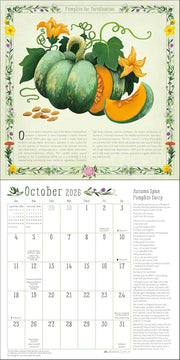 Kitchen Witch 2026 Wall Calendar