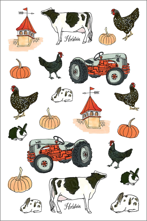 Farm Anatomy Sticker Book: A Julia Rothman Creation; More than 750 Stickers
