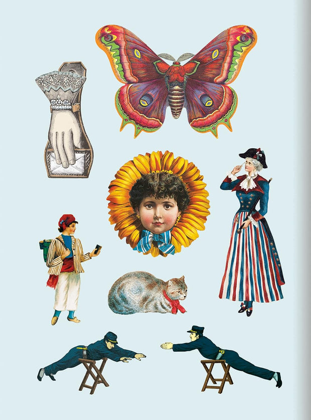 Antiquarian Sticker Book: Bibliophi