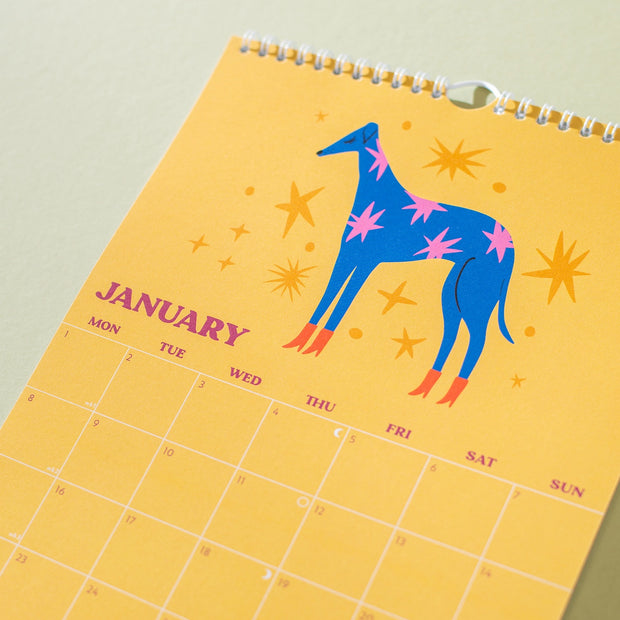 2024 Wall Calendar | Dogs & Doodles | A4