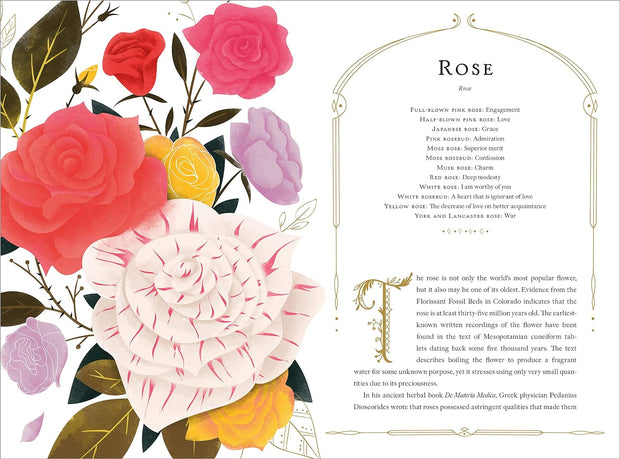 The Language of Flowers: A Fully Illustrated Compendium of Meaning, Literature, and Lore for the Modern Romantic