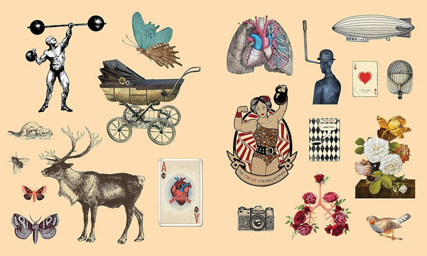 Sticker Studio: Arcana: A Sticker Gallery of Vintage Ephemera
