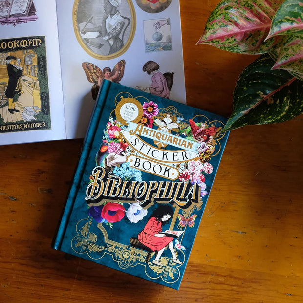 Antiquarian Sticker Book: Bibliophi