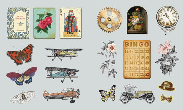 Sticker Studio: Arcana: A Sticker Gallery of Vintage Ephemera