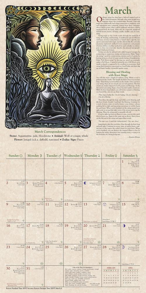 2026 Witches' Calendar