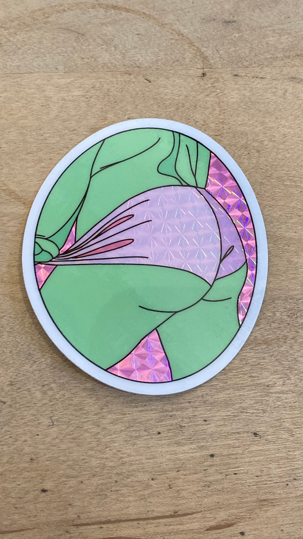 Cheeks Sticker