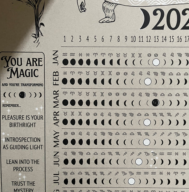 2026 Seagrape Lunar Calendar *Preorder*