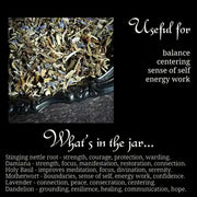 Grounding Spellwork Herb Blend • Ritual