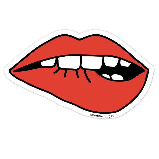 Bit Lip Sticker