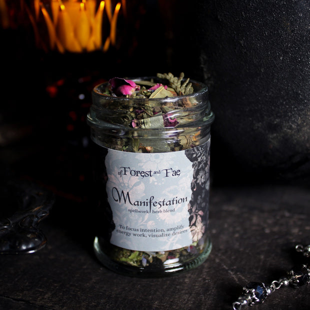 Manifestation Spellwork Herb Blend • Ritual