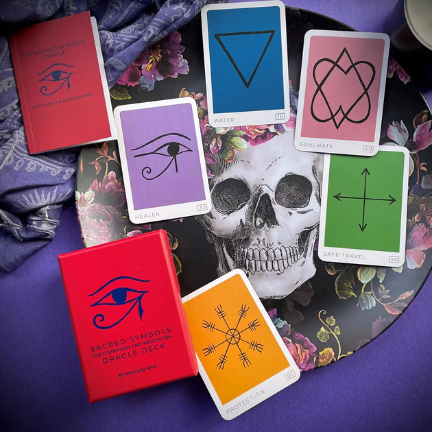 Sacred Symbols Oracle Deck – Seagrape Apothecary
