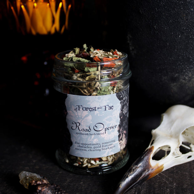 Road Opener Spellwork Herb Blend • Opportunity