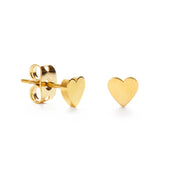 Tiny Heart Studs