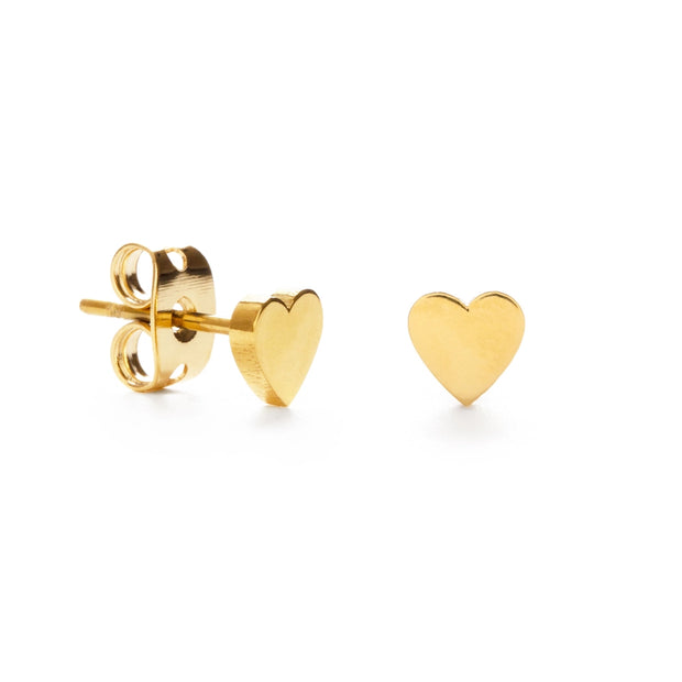 Tiny Heart Studs