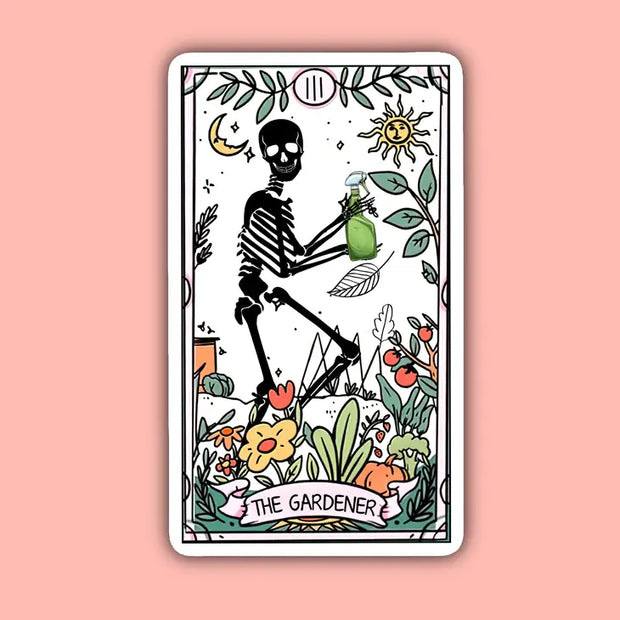 The Gardener Tarot Sticker