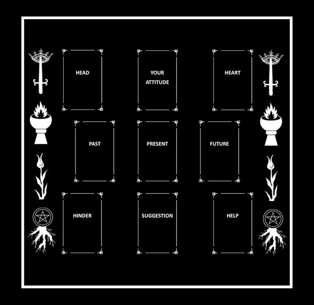 Dark Exact Altar Cloth/ Bandana