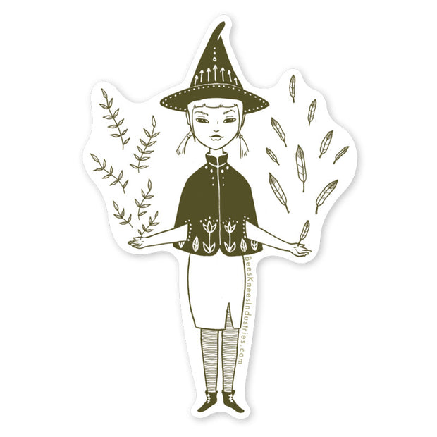 Hedge Witch Sticker