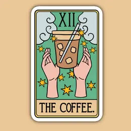 The Coffee Tarot Sticker