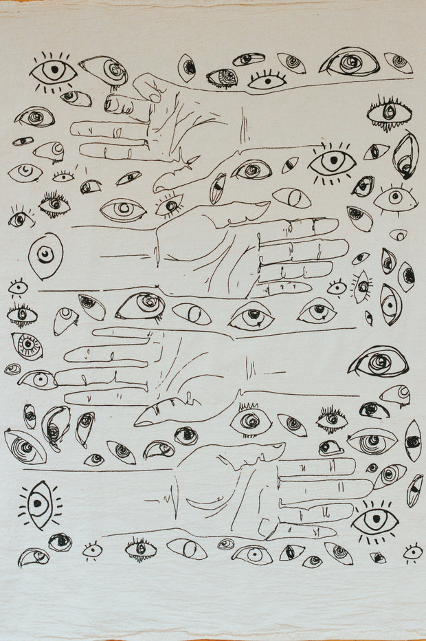 Hands and Eyes Signature Printed Altar Cloth