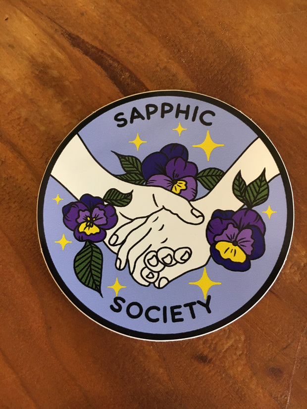 Sapphic Society Sticker