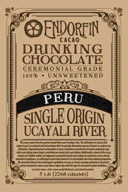 Ceremonial Cacao | Single Origin • Ucayali River, Peru |