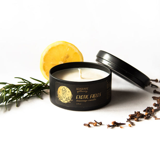 Exotic Fields Massage Candle