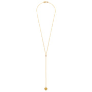 Eye Heart You Lariat Necklace