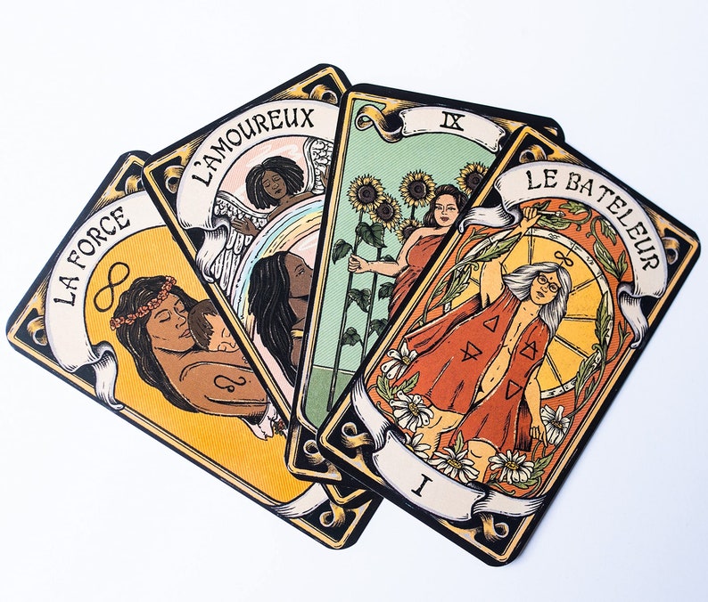 トランプ Women Fierce for Guidebook and Deck Tarot: Sisterhood Sacred The Tarot Are Sacred トランプ