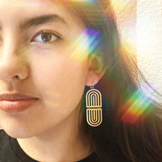 Rainbow Reflection Earrings